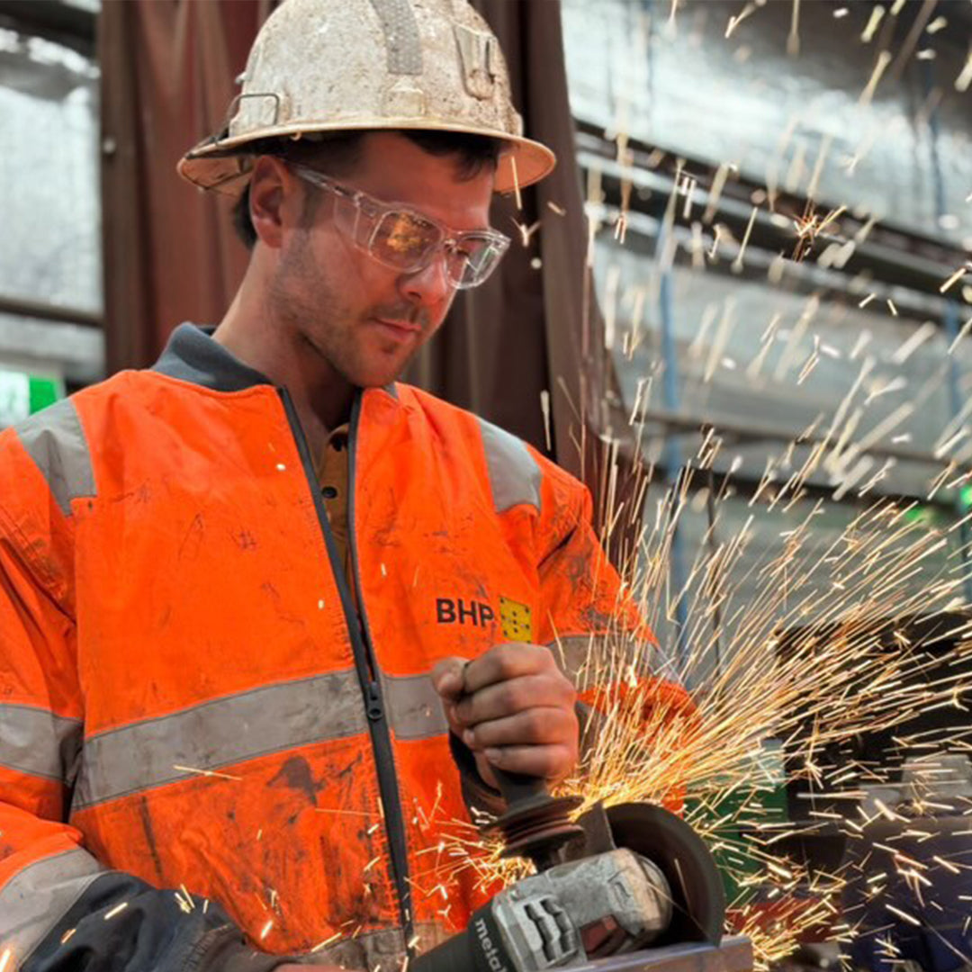 Smoko - Safety Gloss Clear Frame - Photochromatic Clear Grey Lens