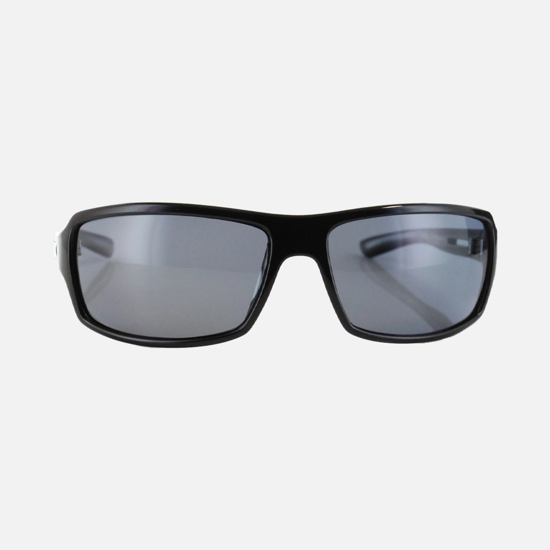 Greed - Polarized Gloss Black Frame Sunglasses