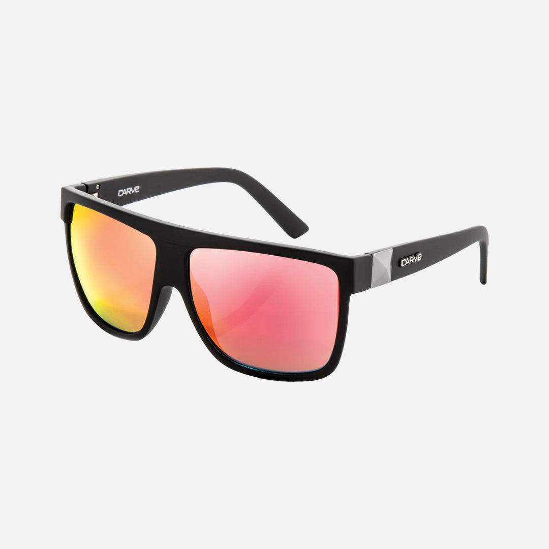 Rocker Iridium Matt Black Frame Sunglasses