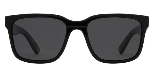 Rivals - Gloss Black Recycled Frame with Grey Polarized Lens