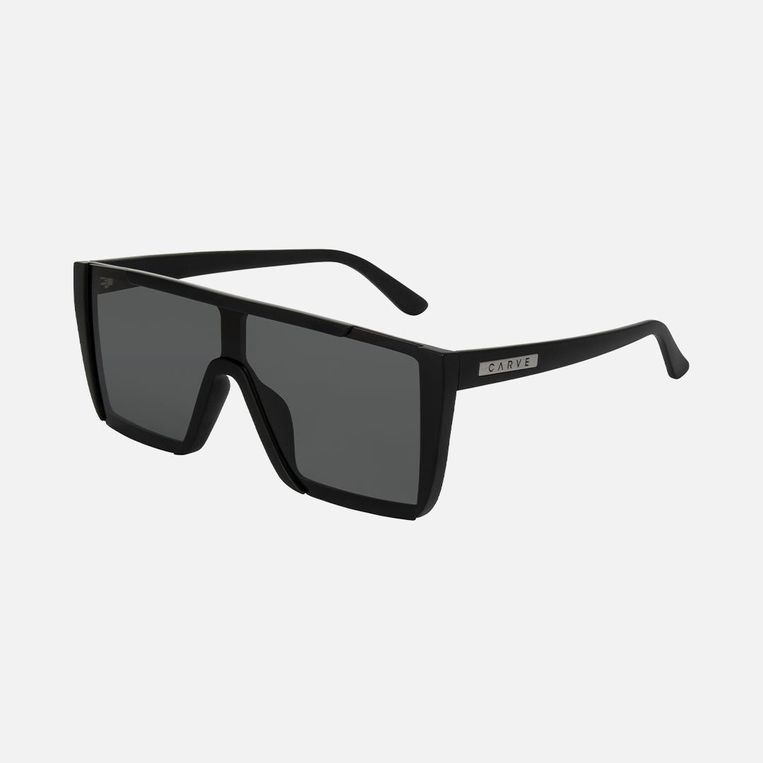 Equinox - Matte Black Frame Grey Polarized Lens