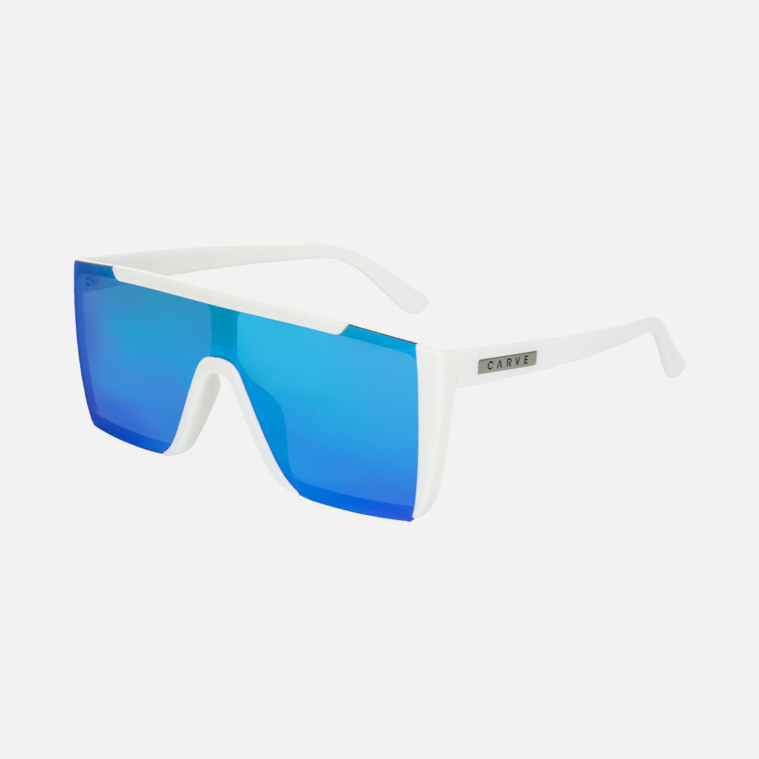 Equinox - Gloss White Frame Grey Lens with Blue Iridium