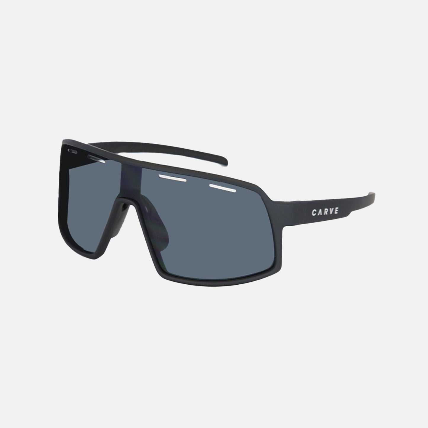 Sierra - Frame: Matte Black <br> Lens: Grey plus Venting