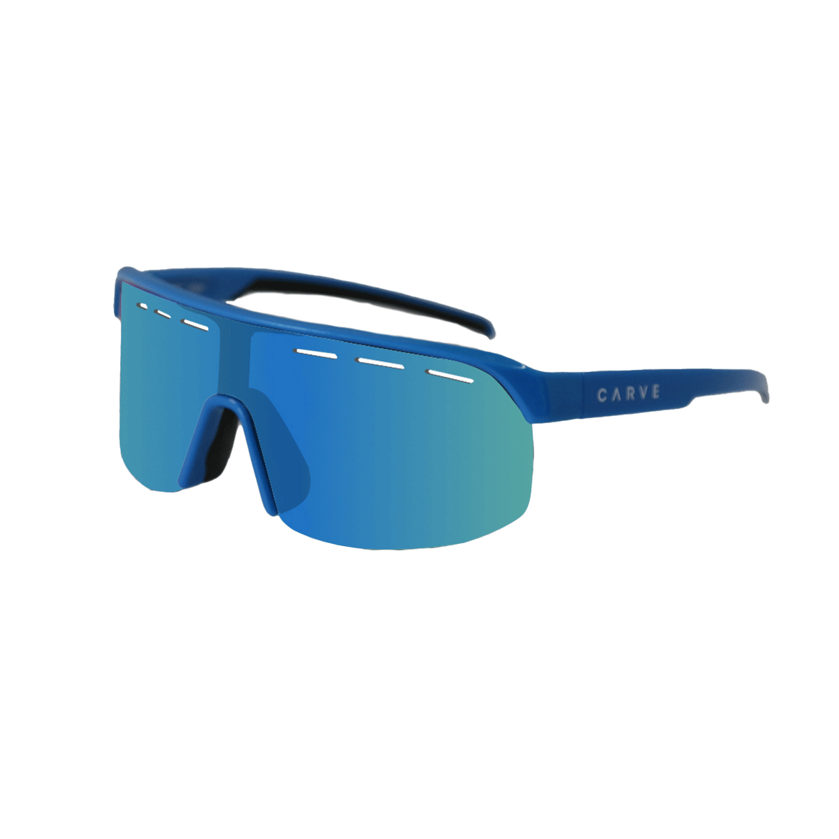 VELOCITY - Gloss blue w full white blue iri venting