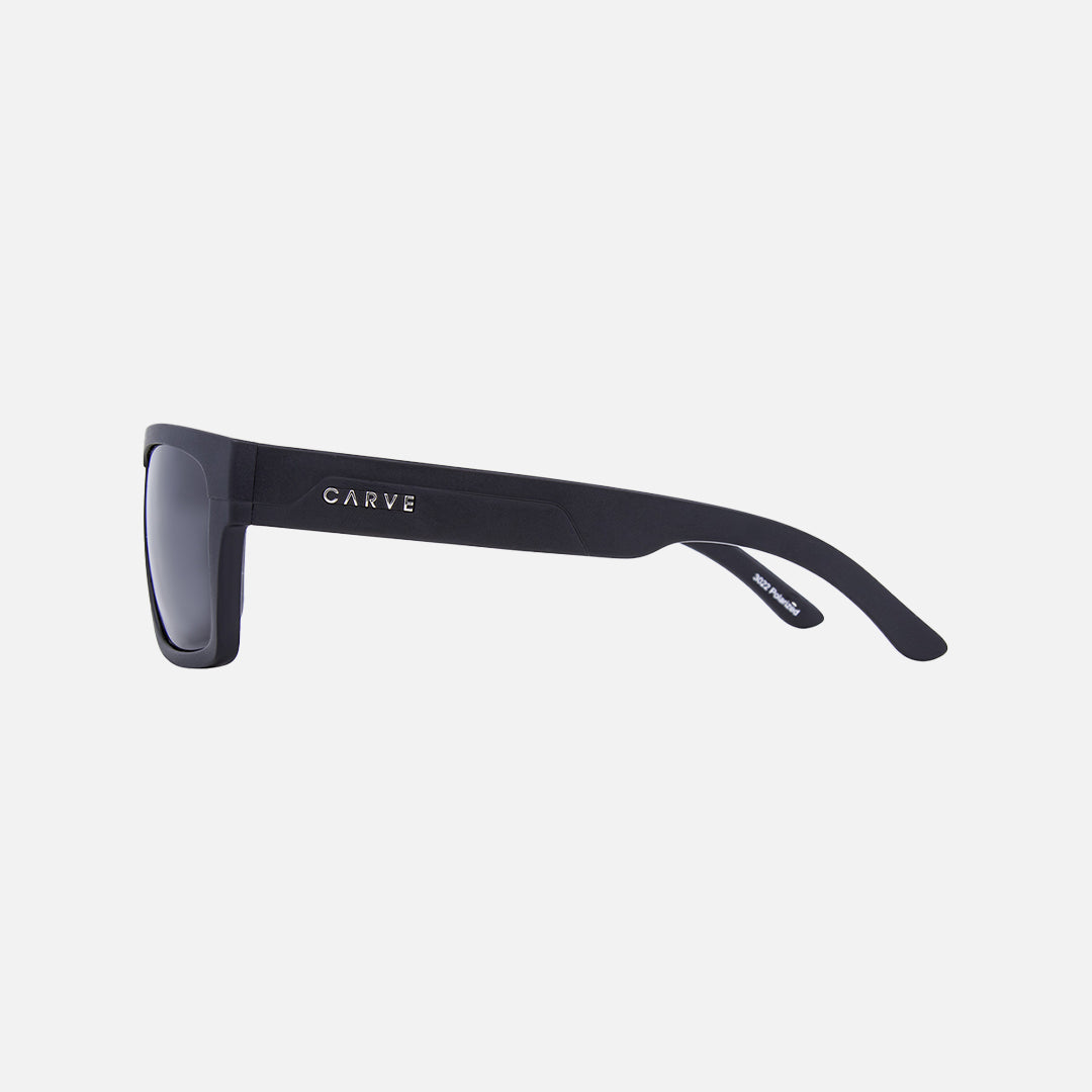 Volley - Polarized Matte Black Frame Sunglasses