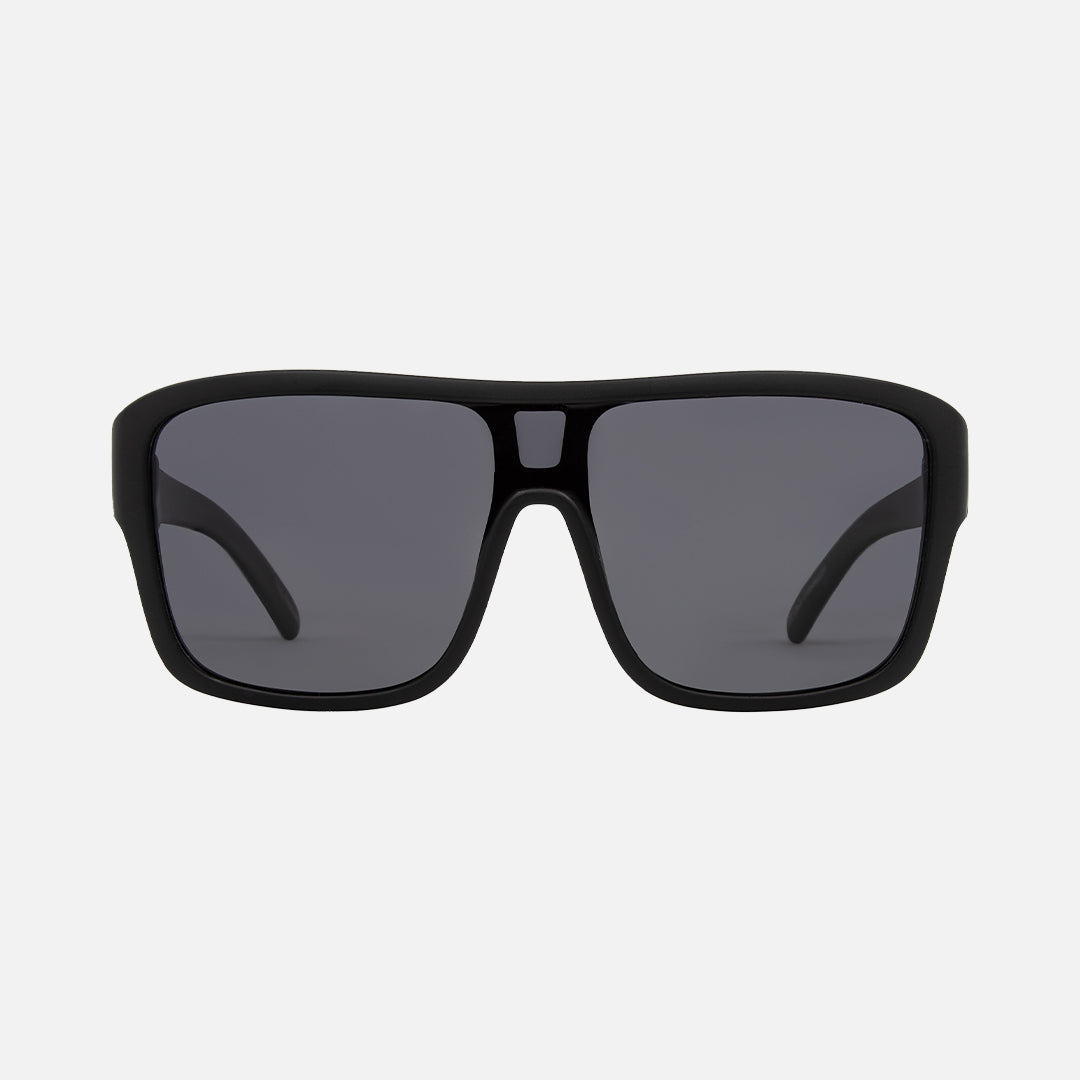 Anchor Beard Matt Black Frame with Grey Polarized Lens