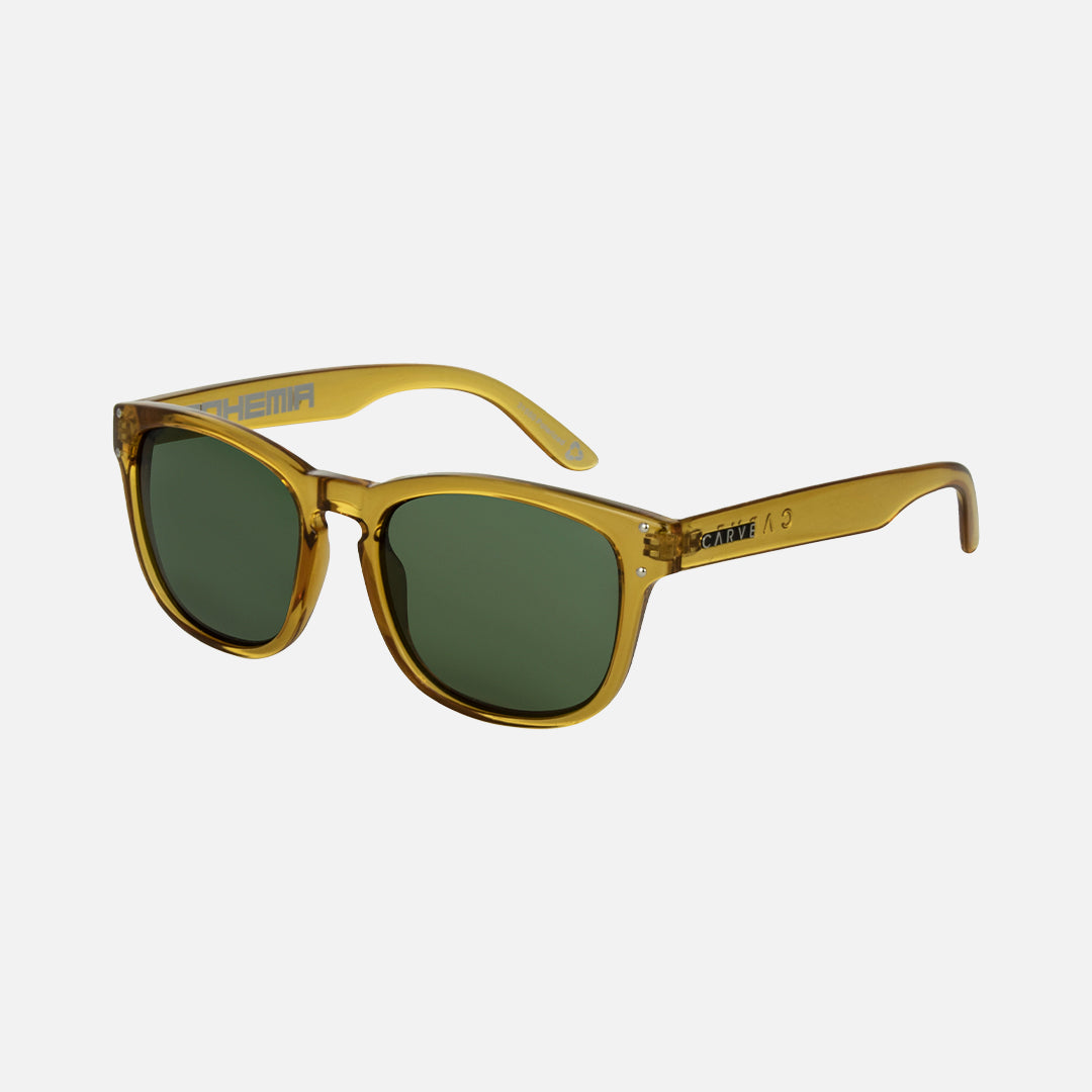 Bohemia - Recycled Crystal Honey Green Polarized Lens