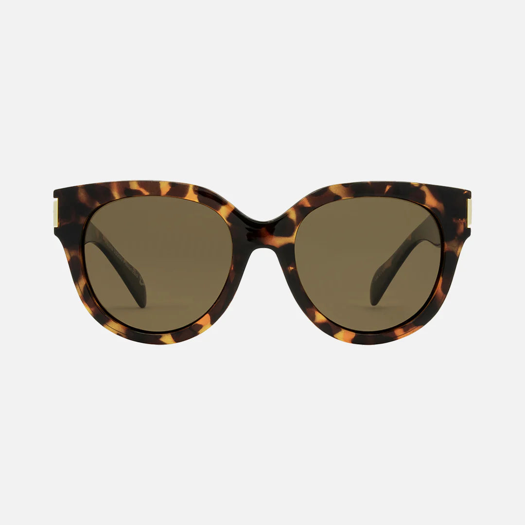 Vivian - Recycled Gloss Tort Frame Brown Polarized Lens display picture 3