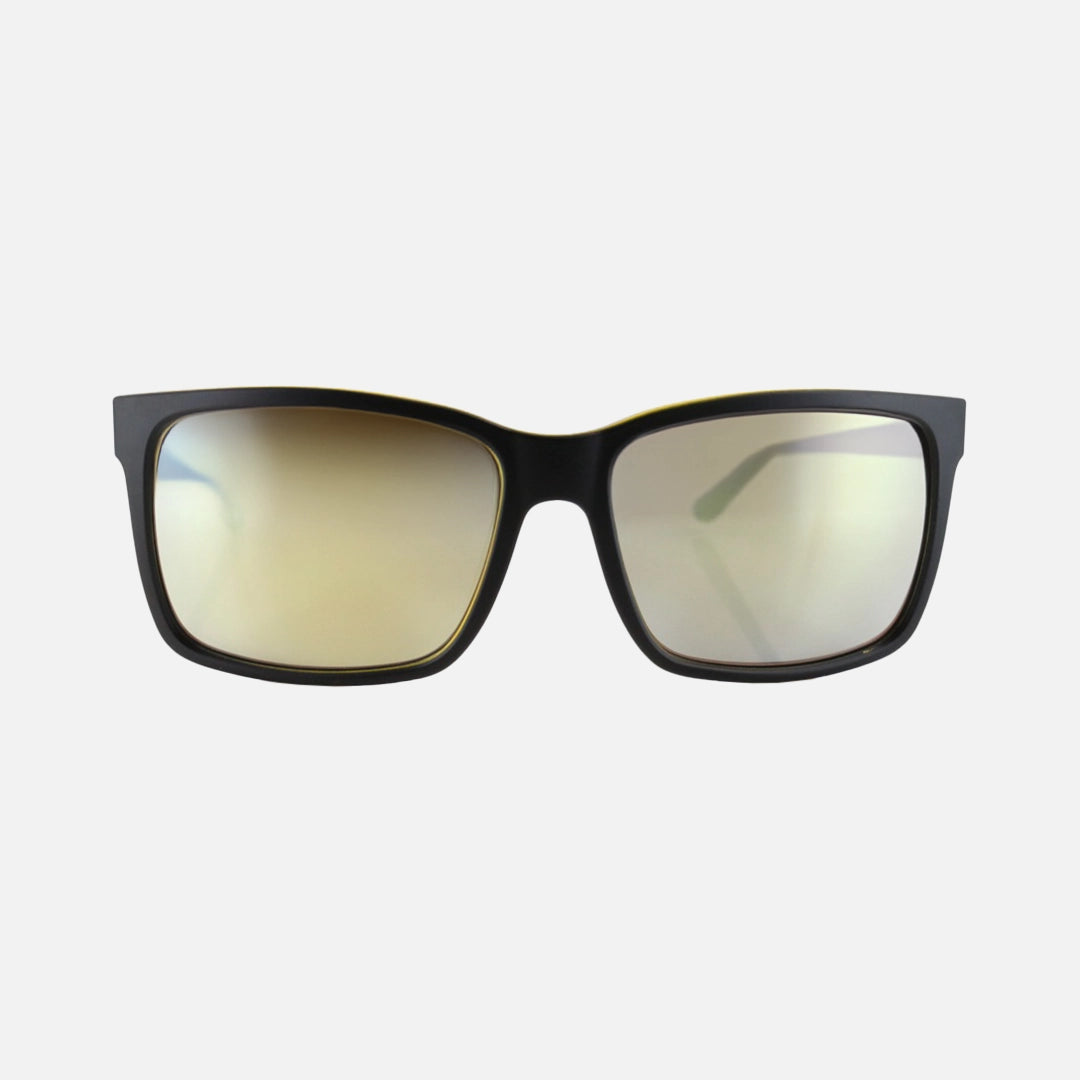 The Island - Iridium Matt Black Frame Sunglasses