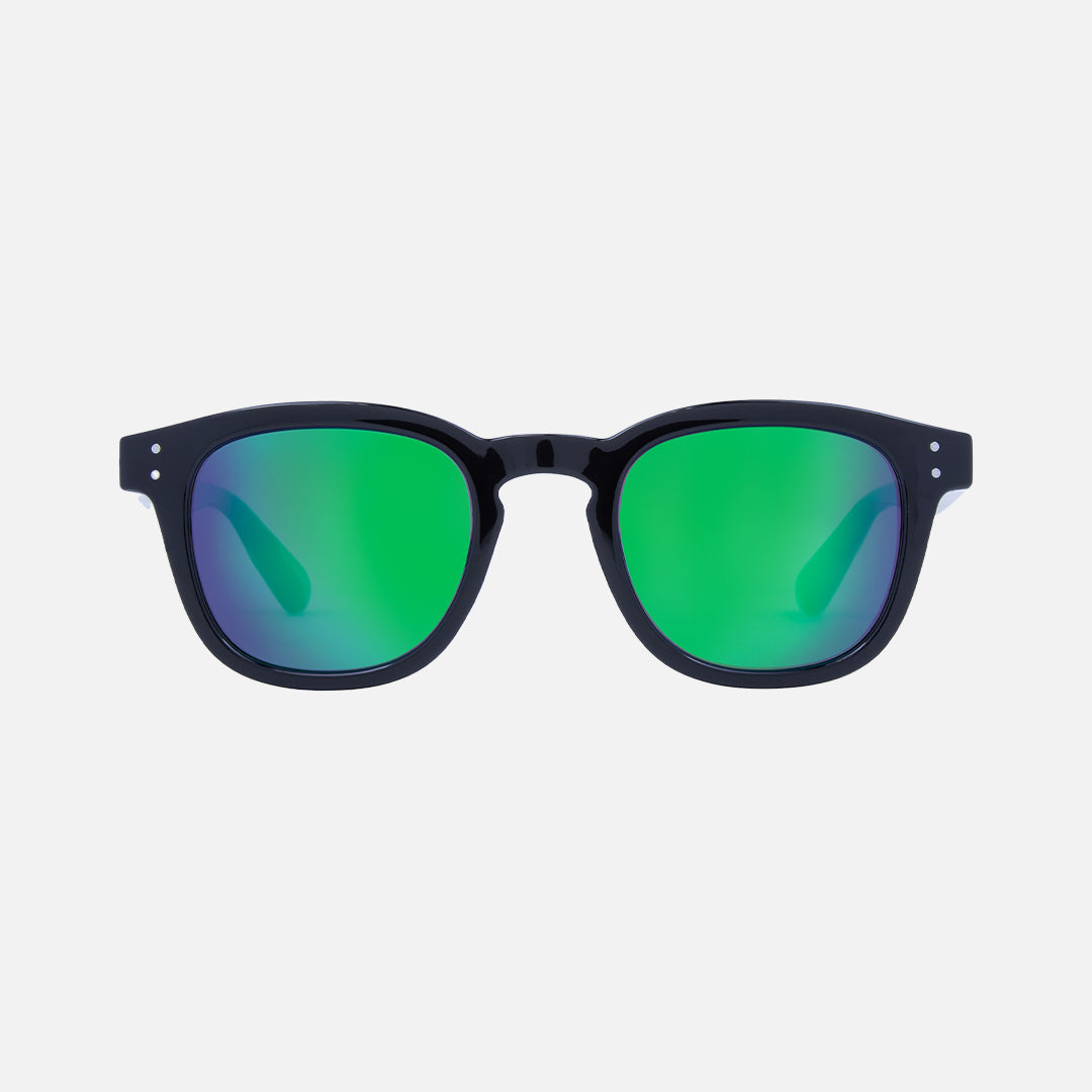 Havana Gloss Black Frame with Green Iridium Lens