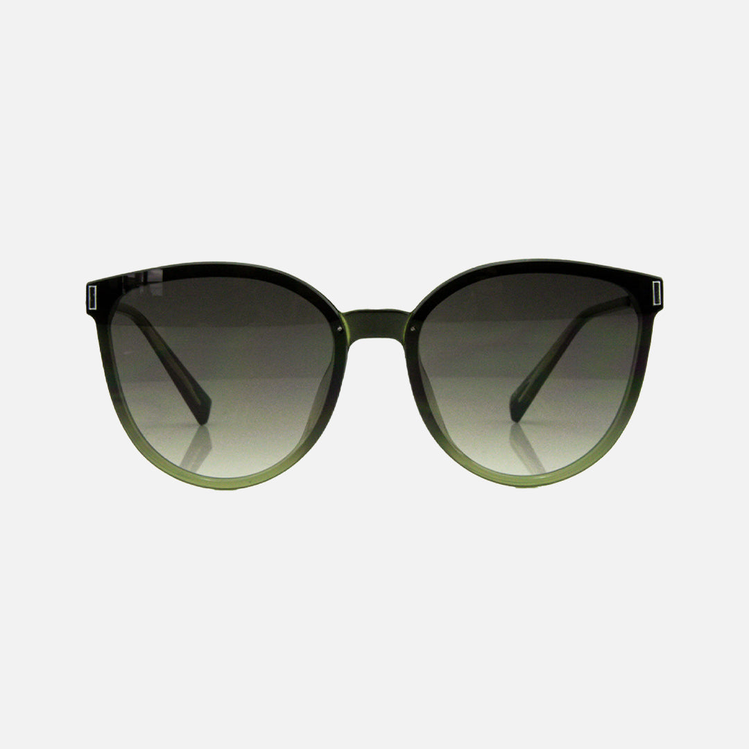 Olive green frame sunglasses hot sale