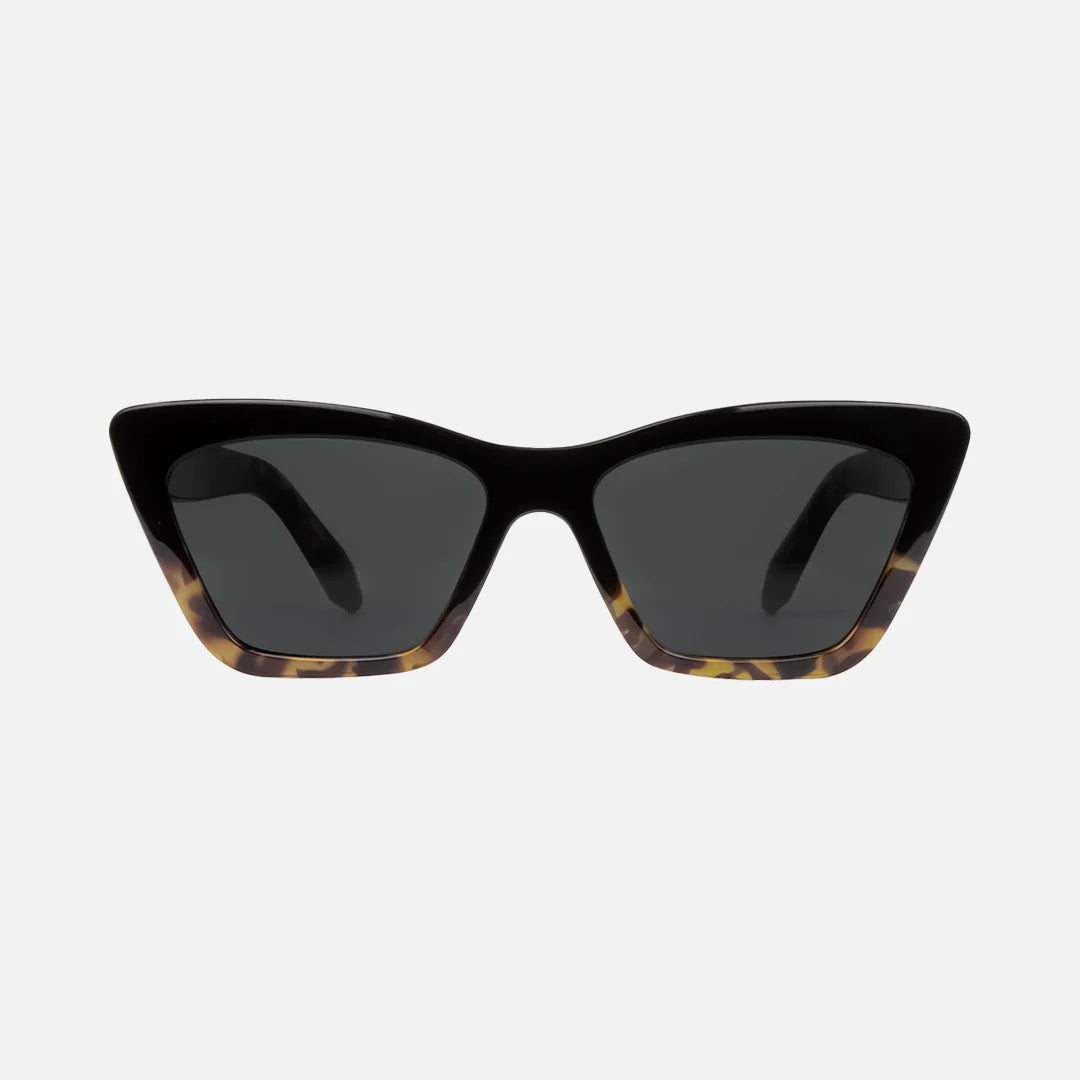 Tahoe II Alyssa Spencer - Gloss Black Tort Frame with Grey Polarised Lens