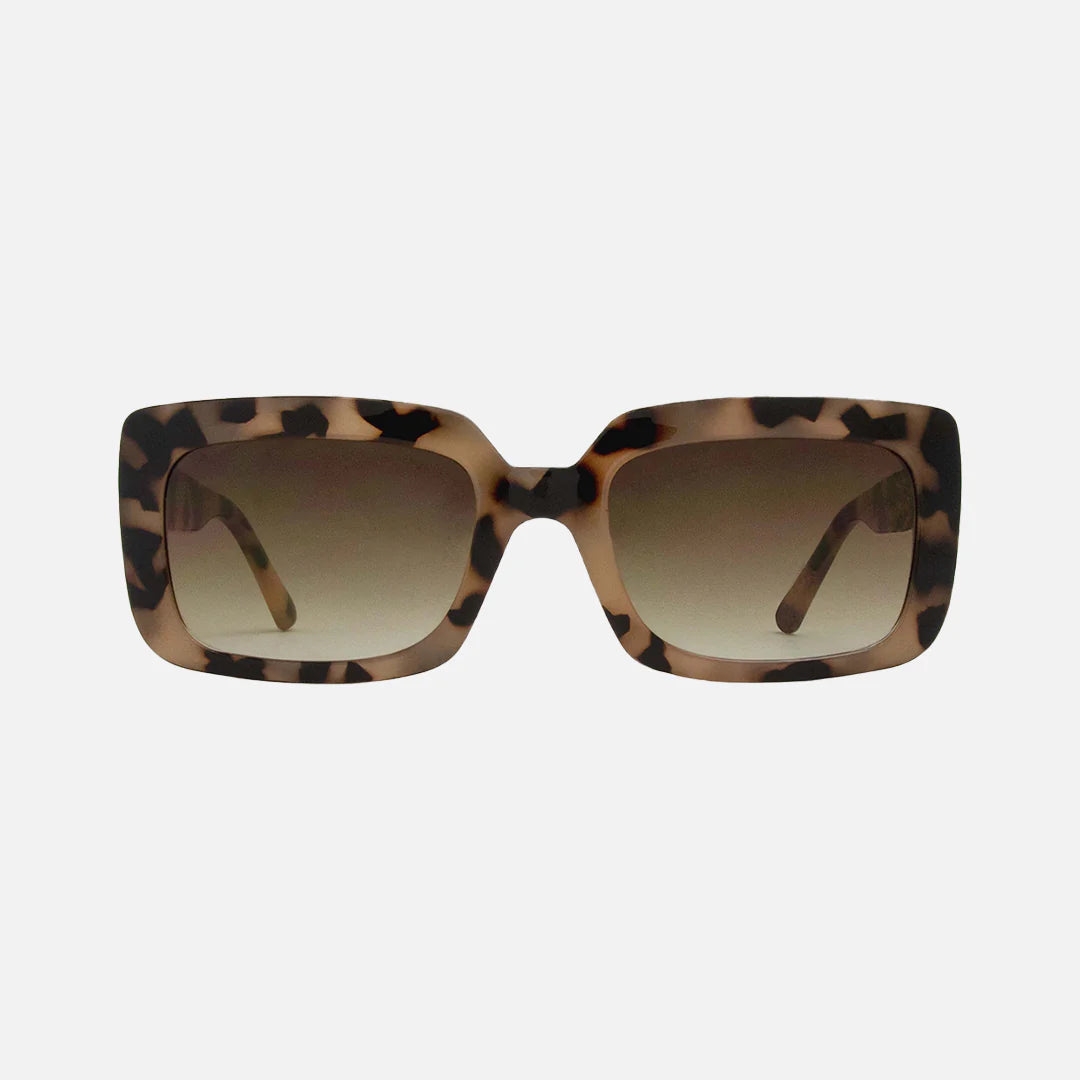 Laguna - Gloss Creamy Tort Frame with Gradient Brown Lens