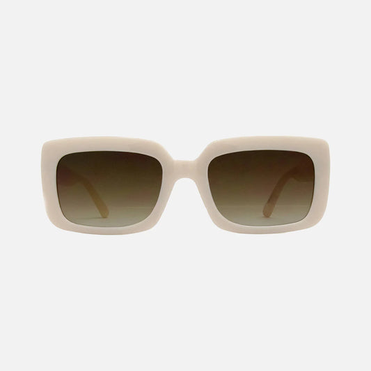 Laguna - Gloss Alabaster Frame with Brown Gradient Lens