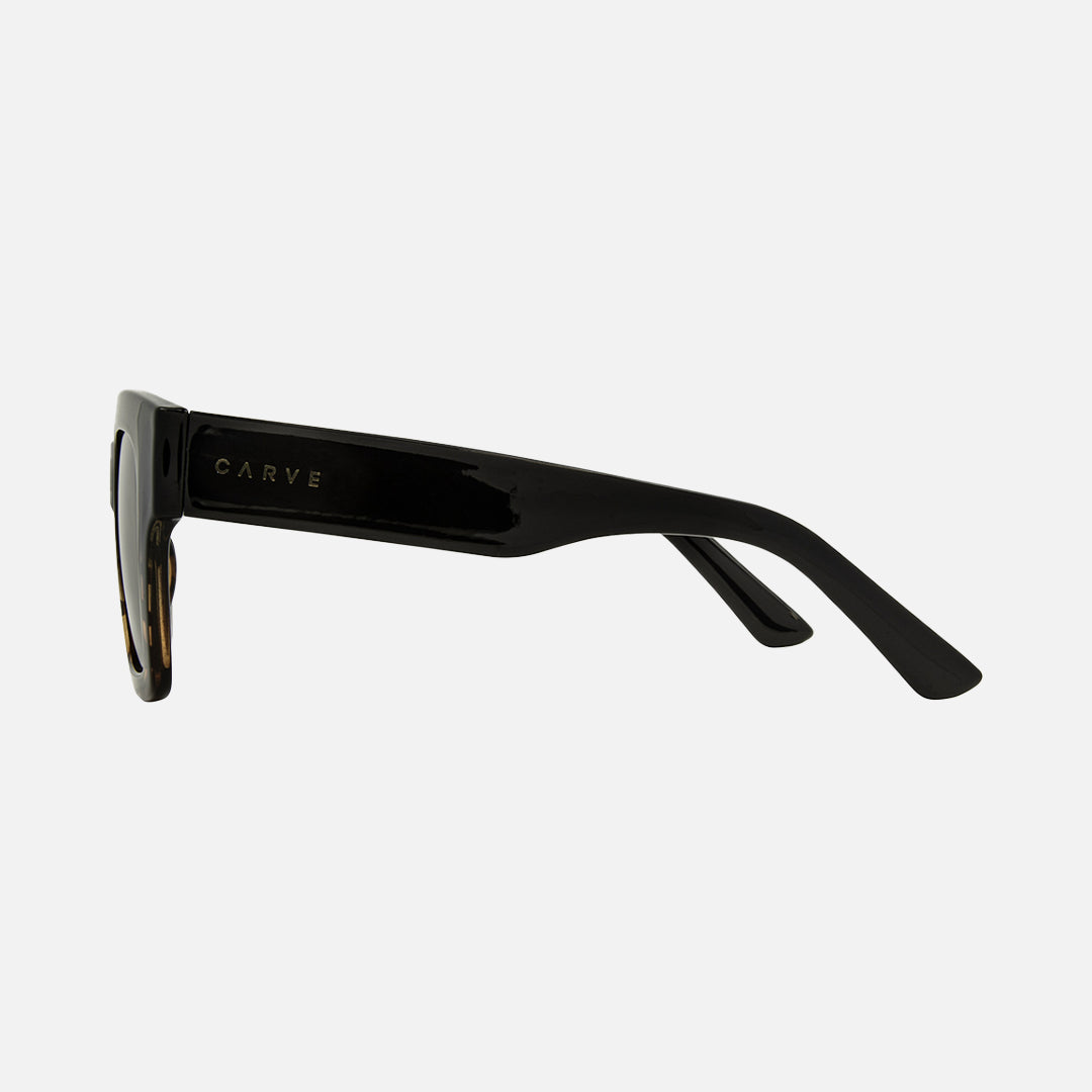 Soho - Gloss Black to Tort Frame with Grey Lens