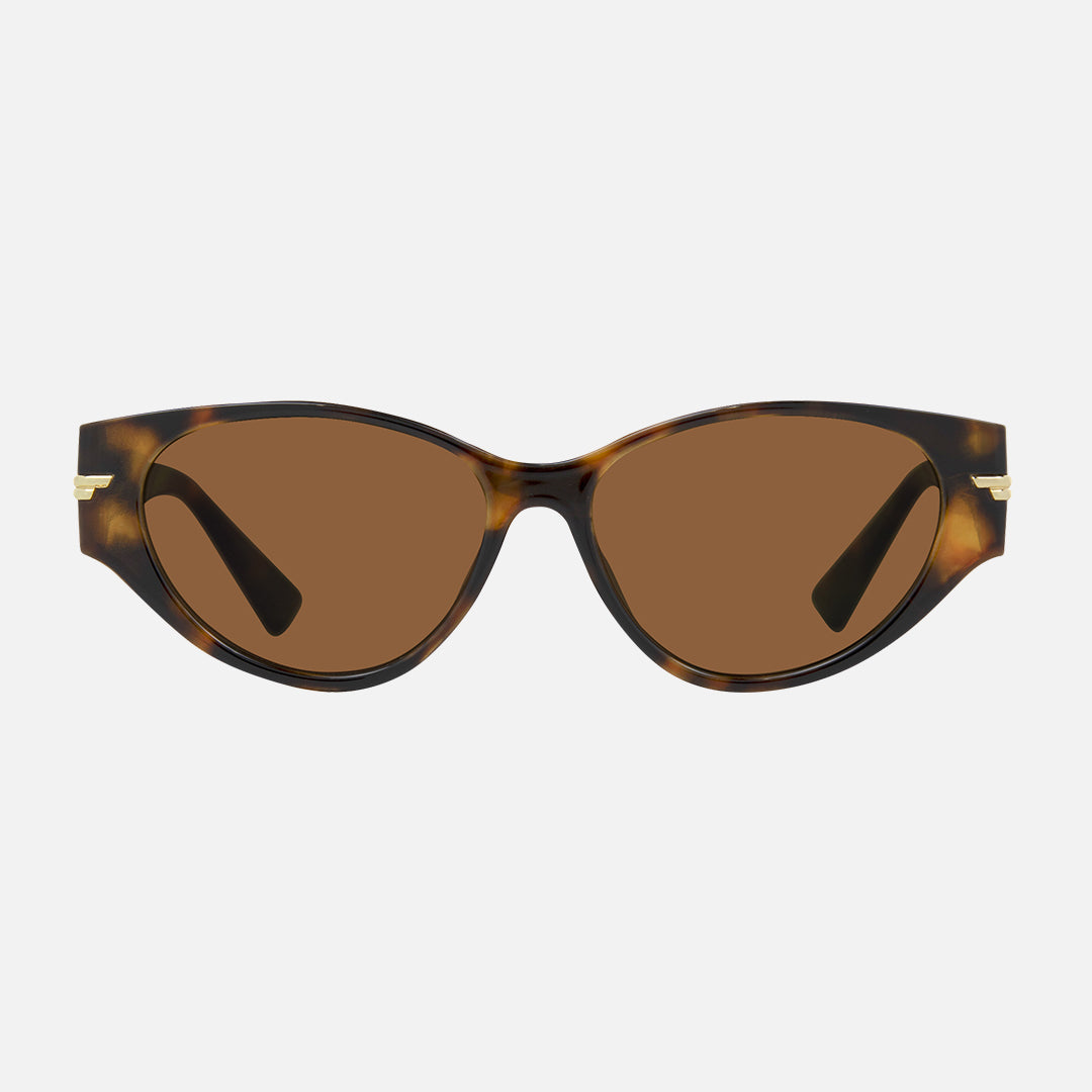 Carve Tortoise Shell Cat-Eye Sunglasses Cat 3 Lens Sunglasses Carve Vivian - Oversized Frames, UV  main image 4