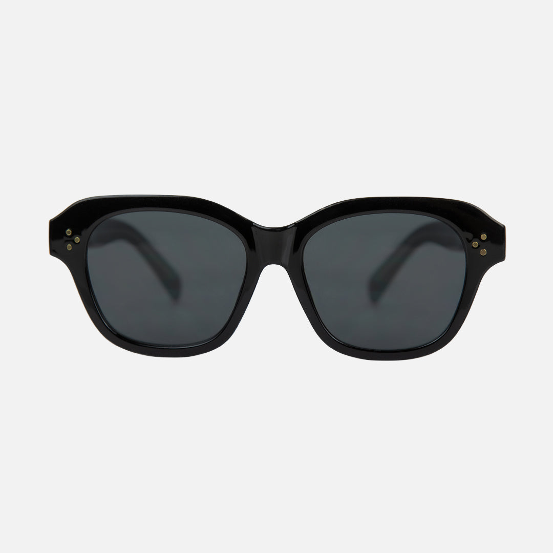Cabarita - Gloss Black Frame Grey Lens