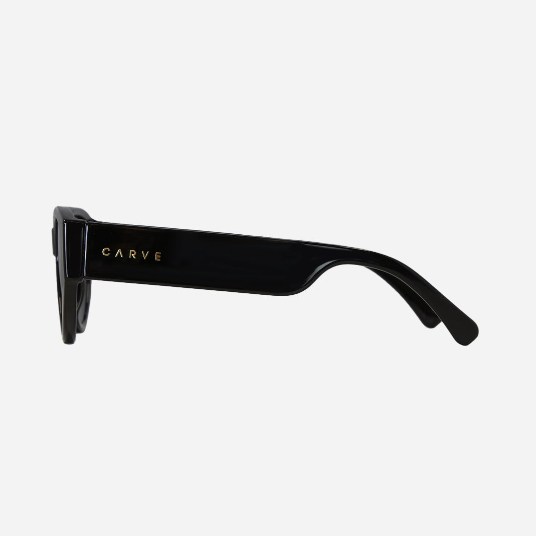 Lulu - Gloss Black with Grey Lens
