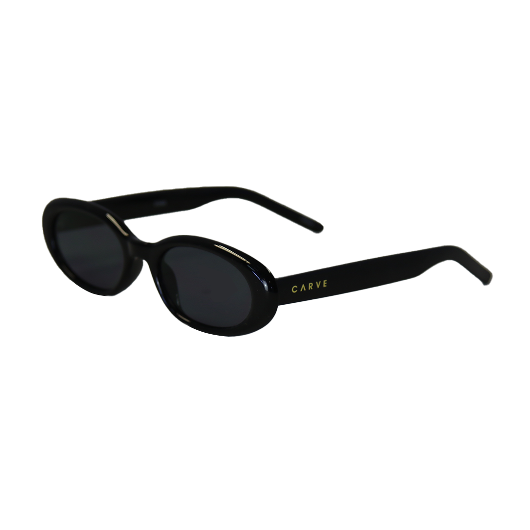 ESME - Gloss Black Frame Grey Lens