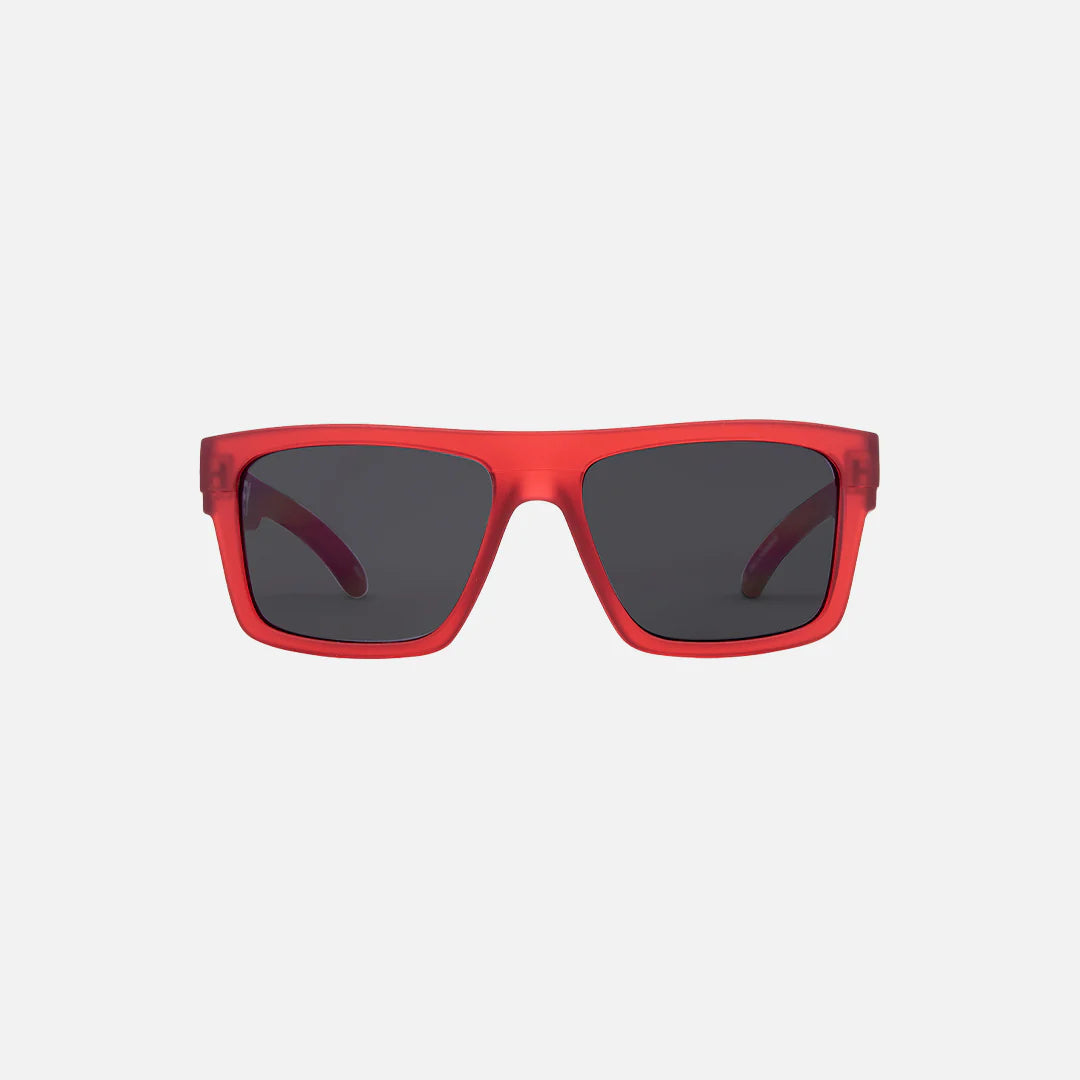 Volley Junior - Translucent Cherry Red Frame Sunglasses
