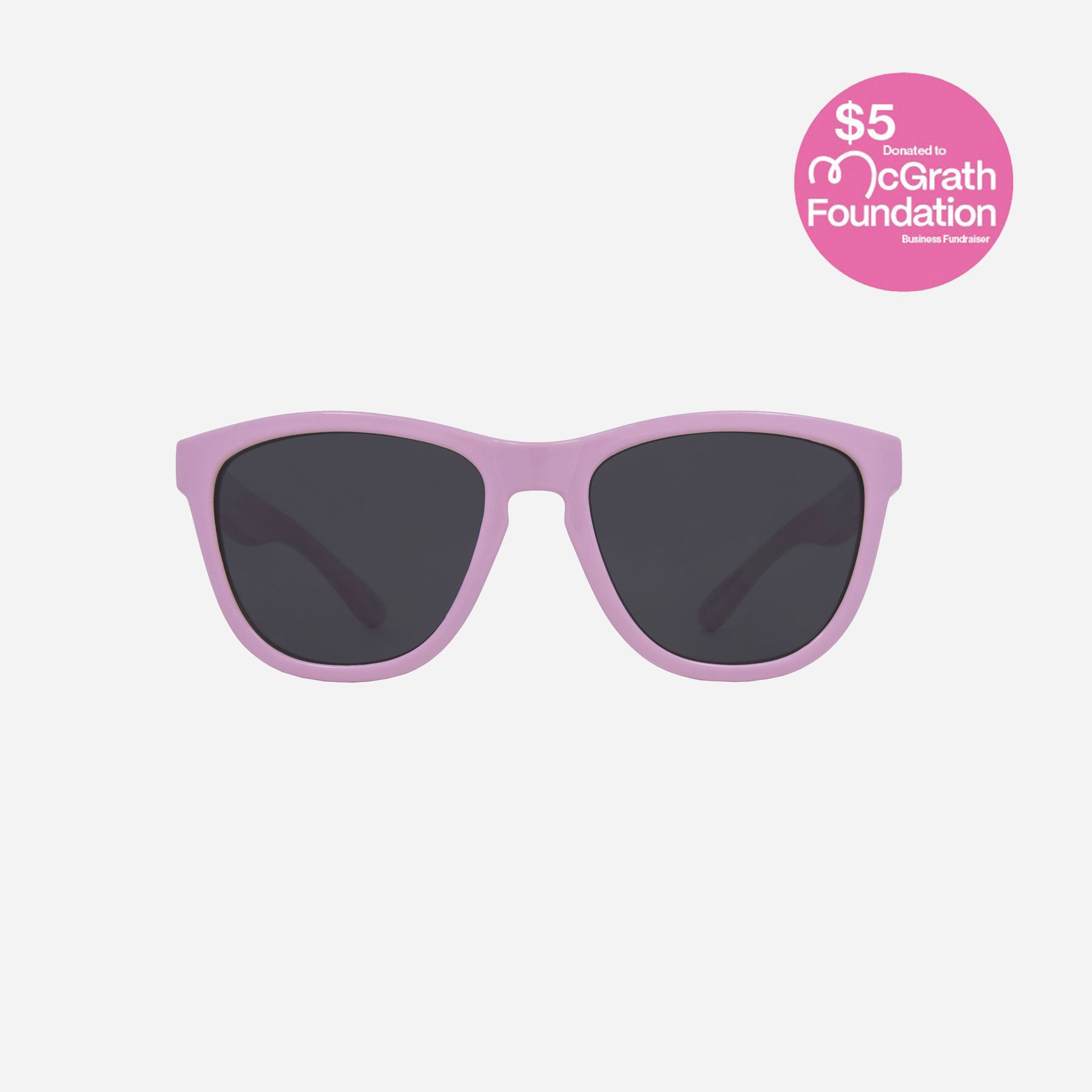 Cali - Gloss Petal Pink Frame with Grey Lens