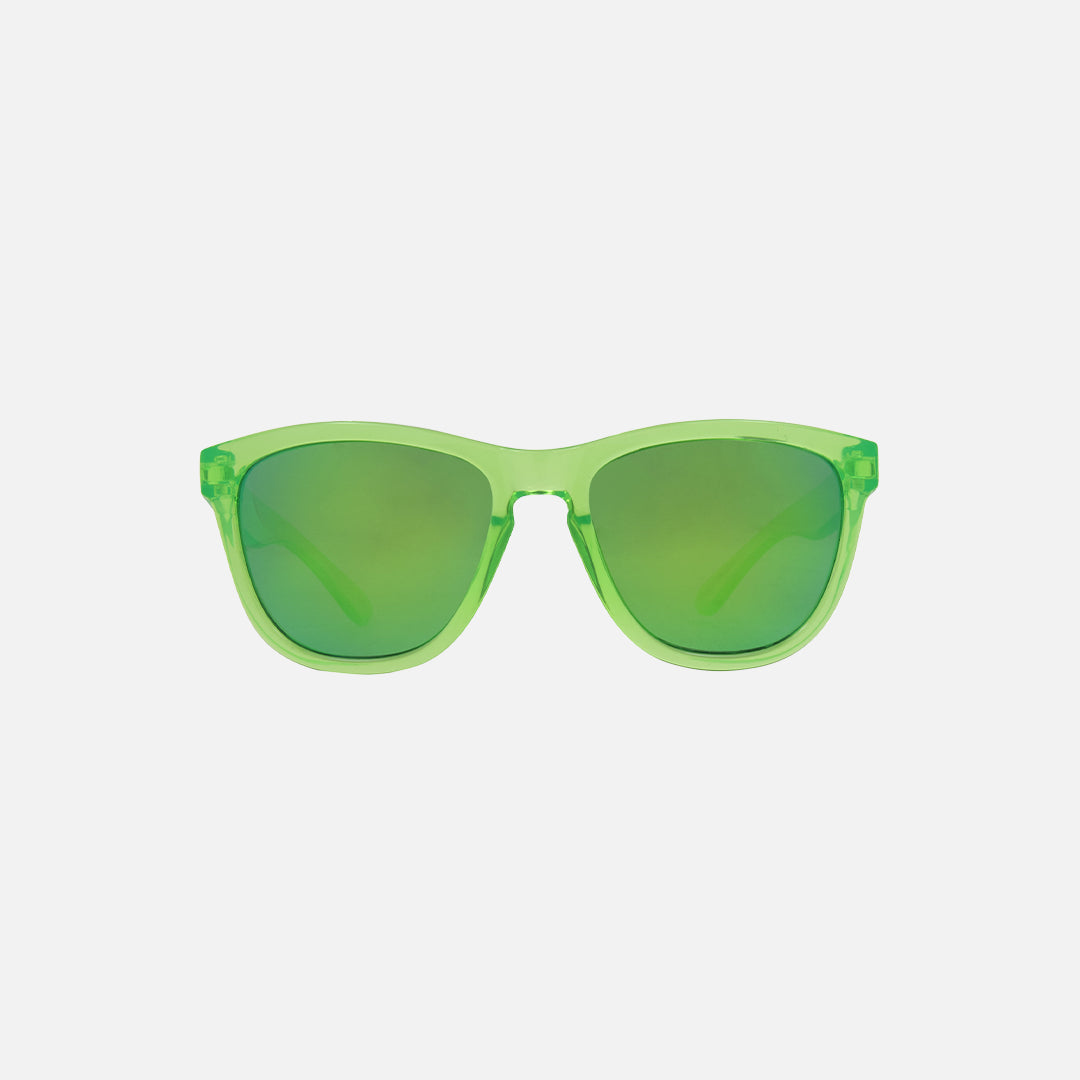 Cali - Crystal Lime Frame with Grey with Blue Green Iridium Lens