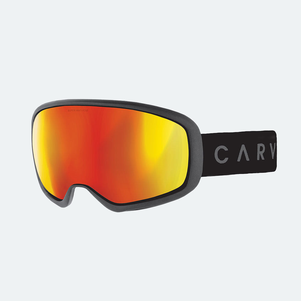 First Tracks - Matt Gunmetal Frame, Orange Lens with Red Mirror