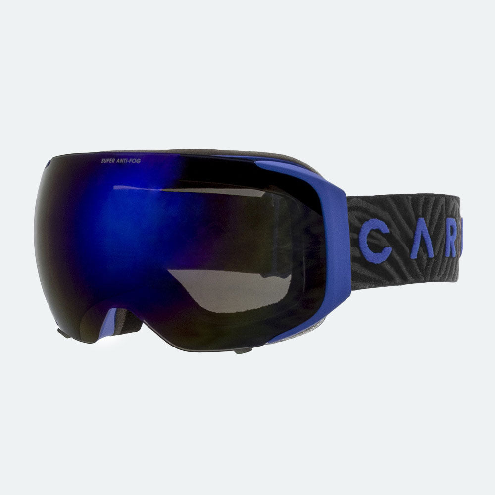 The Boss - Matt Blue Frame, Grey Lens with Blue Iridium & Yellow Lens with Clear Flash Coating