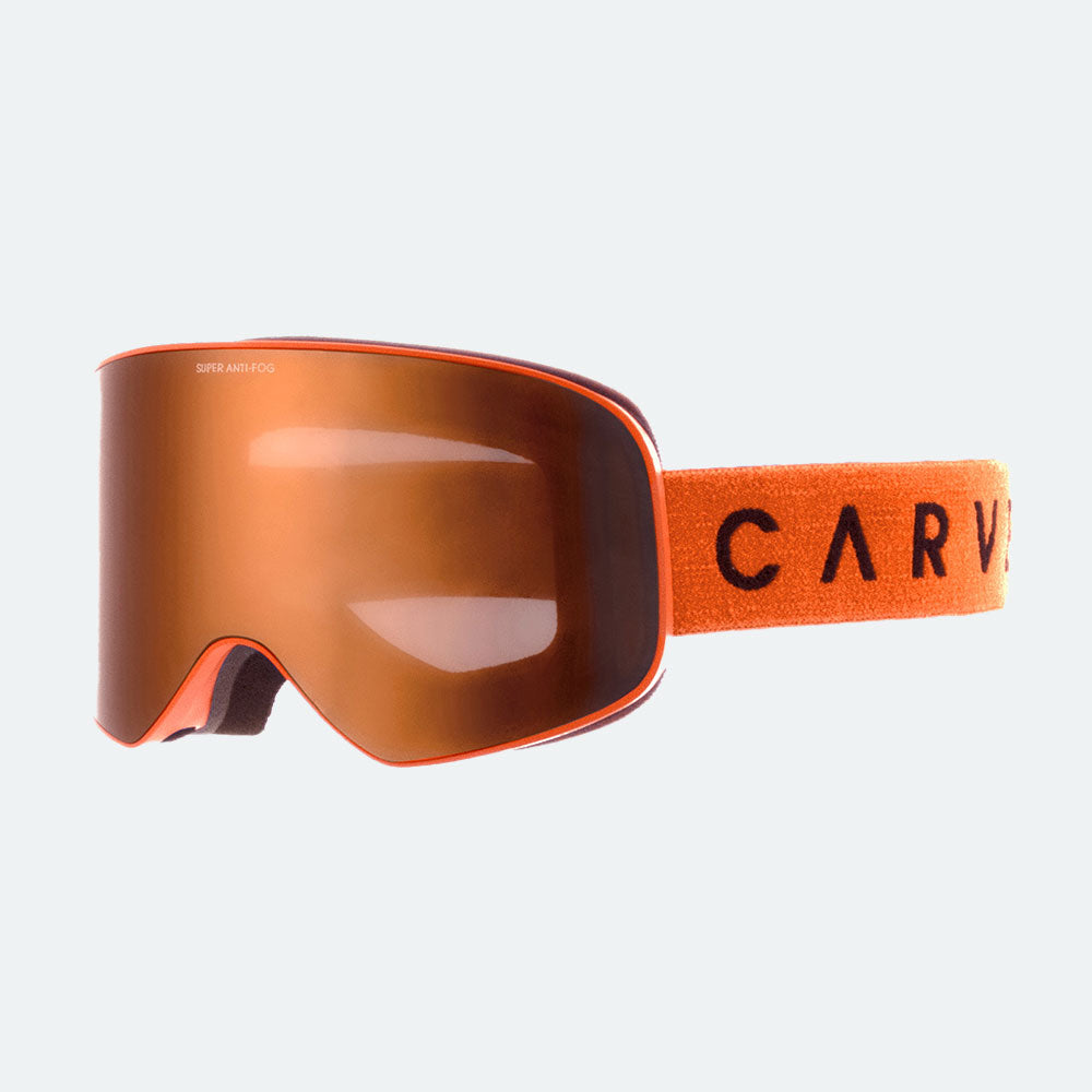 orange lens ski goggles Frother