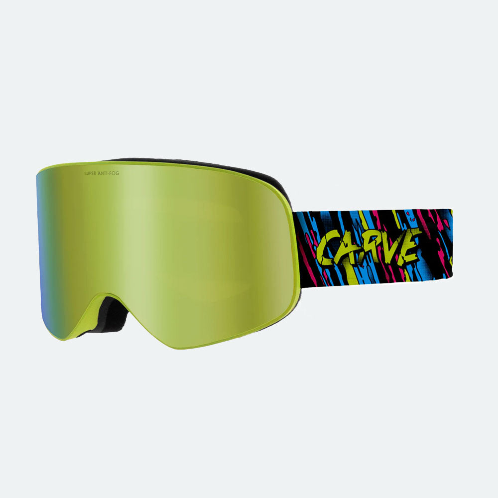 Frother - Matt Fluro Yellow Frame, Grey Lens with Yellow Mirror