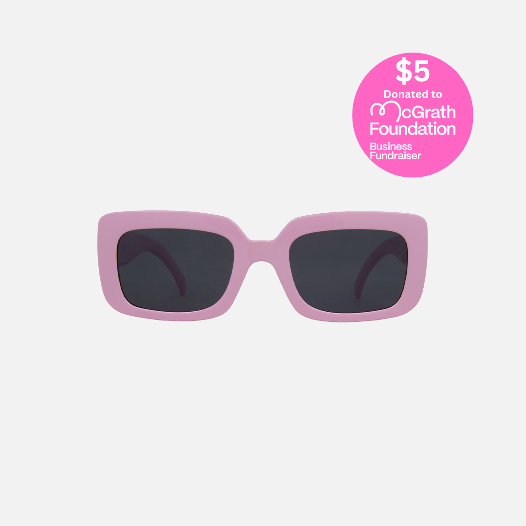 Sofia - Gloss Petal Pink Grey Lens