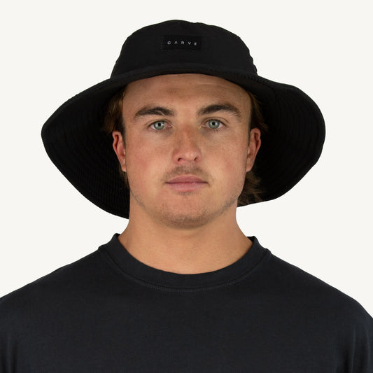 Sunny Side - Bucket Hat - Black