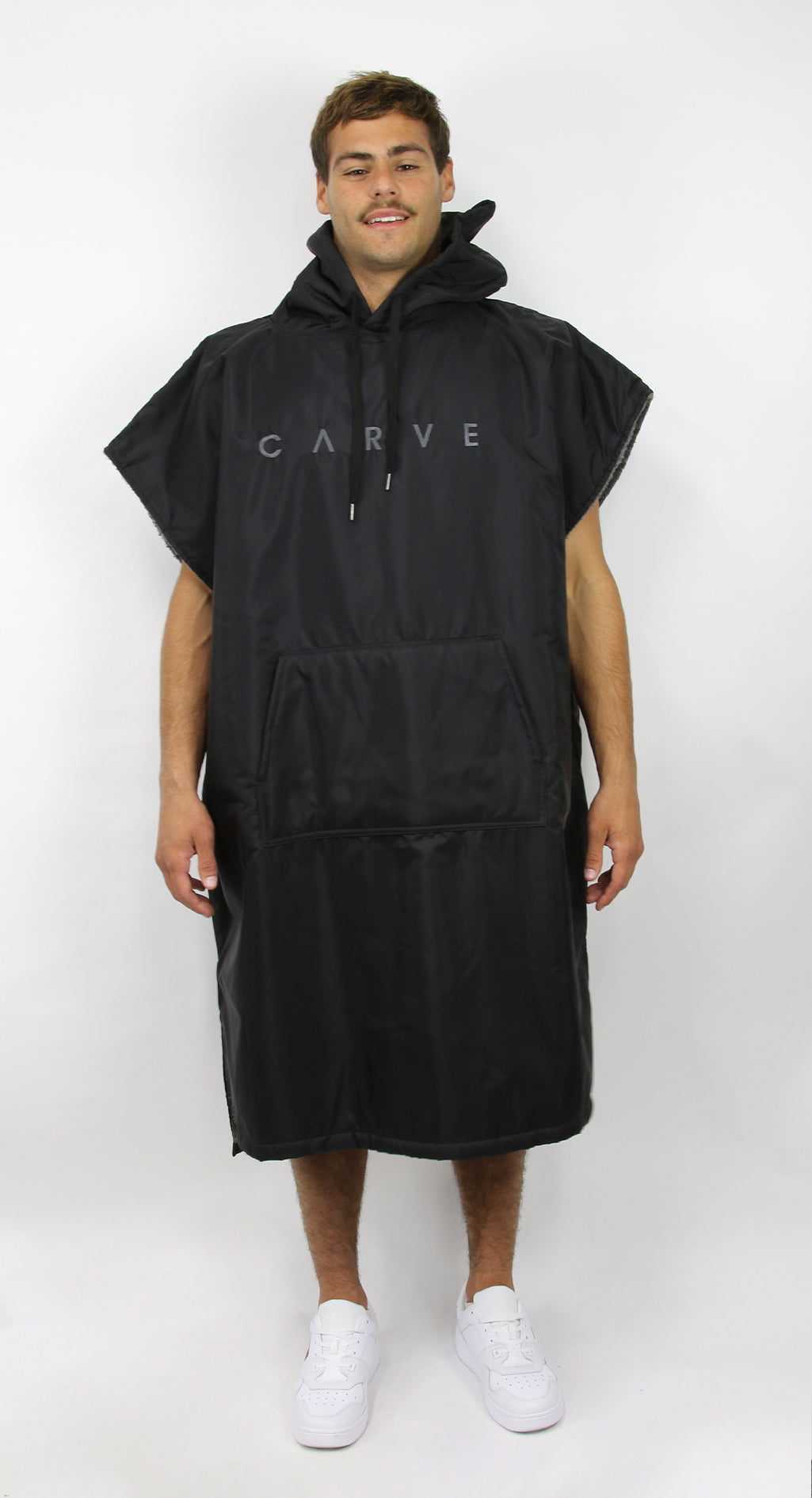 Arctic Blast - Unisex Waterproof Poncho - Black