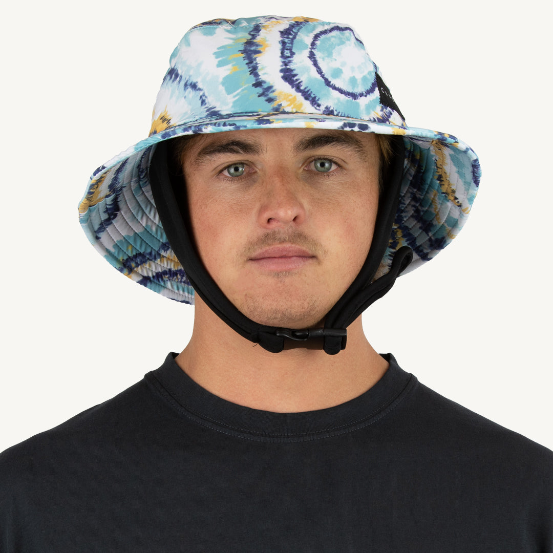 Maelstrom - Surf Bucket Hat - White/Blue