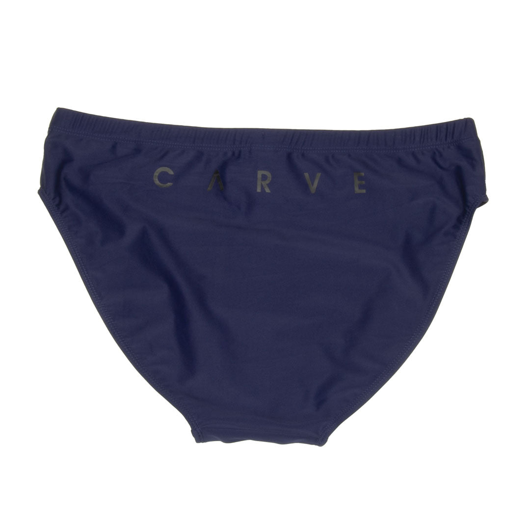 Salty Racer Men's Swim Brief - Navy