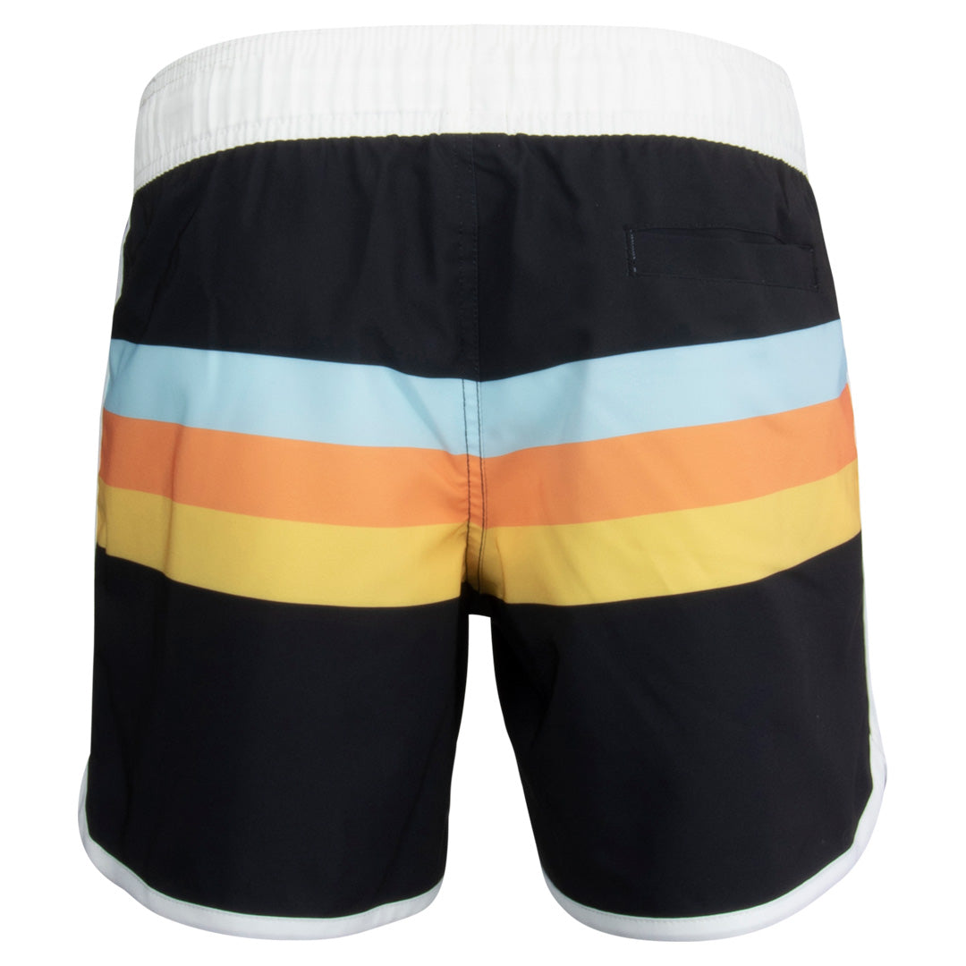 Vintage - Womens Boardshorts - Black/White