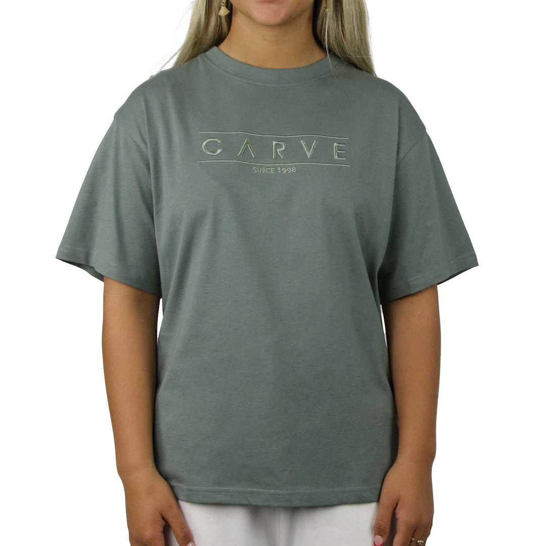 Series - Womens Short sleeve Tee - Olive