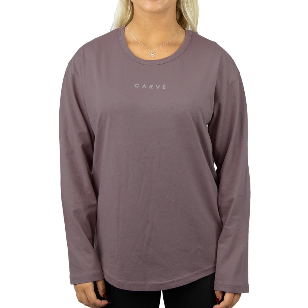 Tropics - Girl's Long Sleeve Tee - Cinder