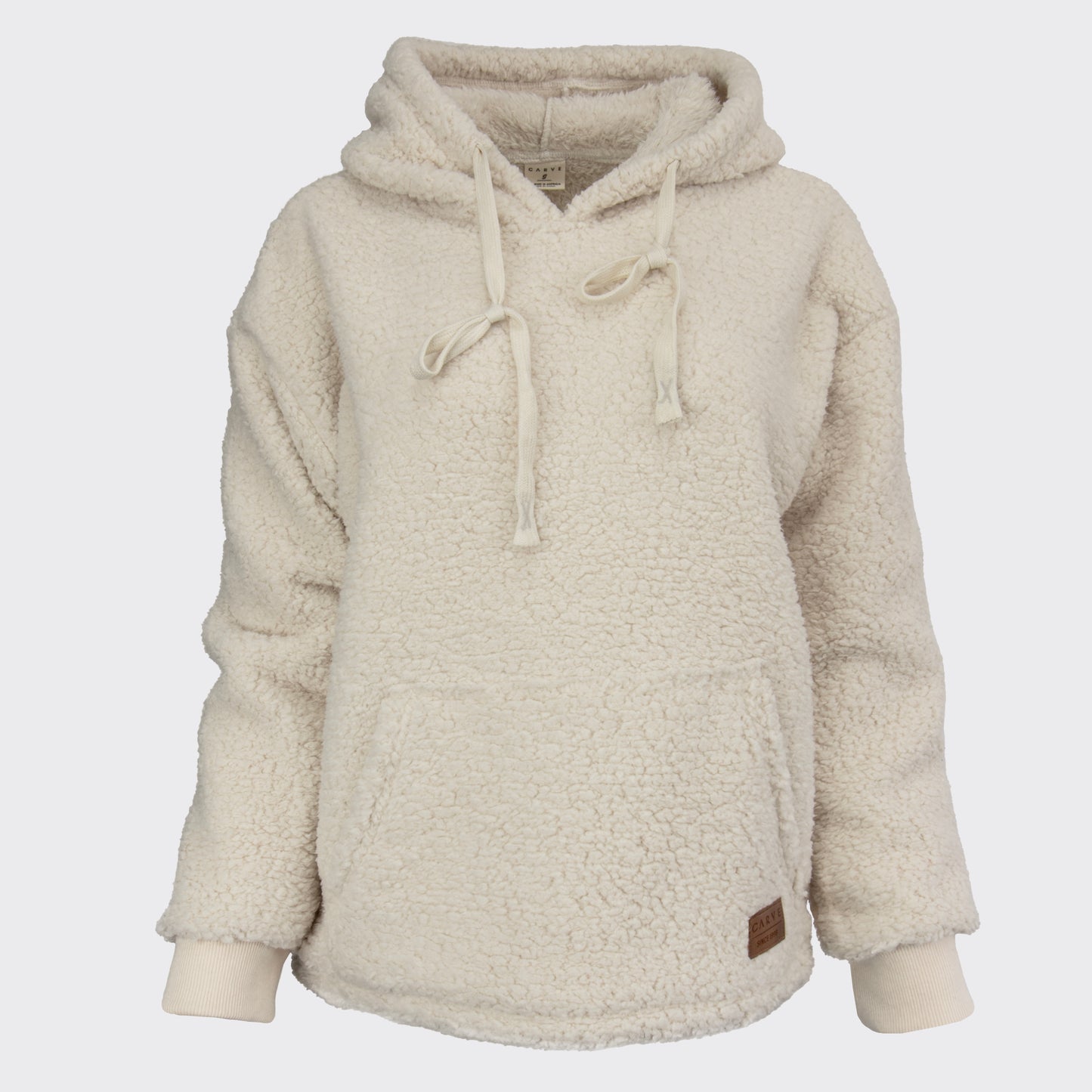 Jasper - Women's Pull Over Polar Fleece Hoodie - Natural Beige