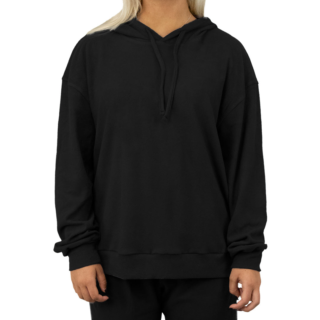 Comfort - Women's Pull Over Hoodie - Black