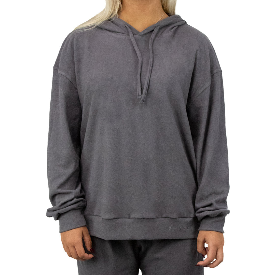 Comfort - Women's Pull Over Hoodie - Steel