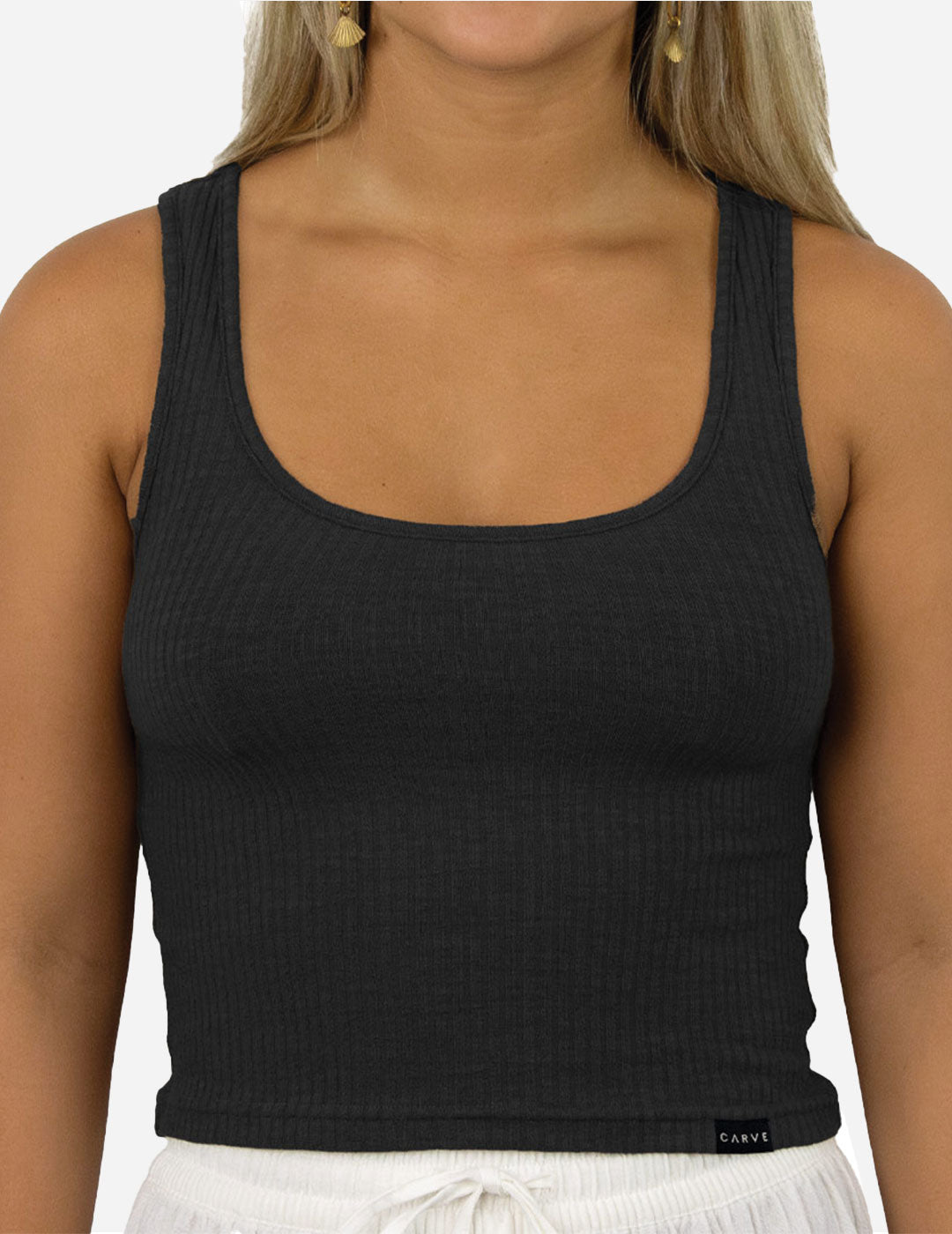 トップス SHINYAKOZUKA TANKTOP BLACK Zulu - Women's Tank Top Black