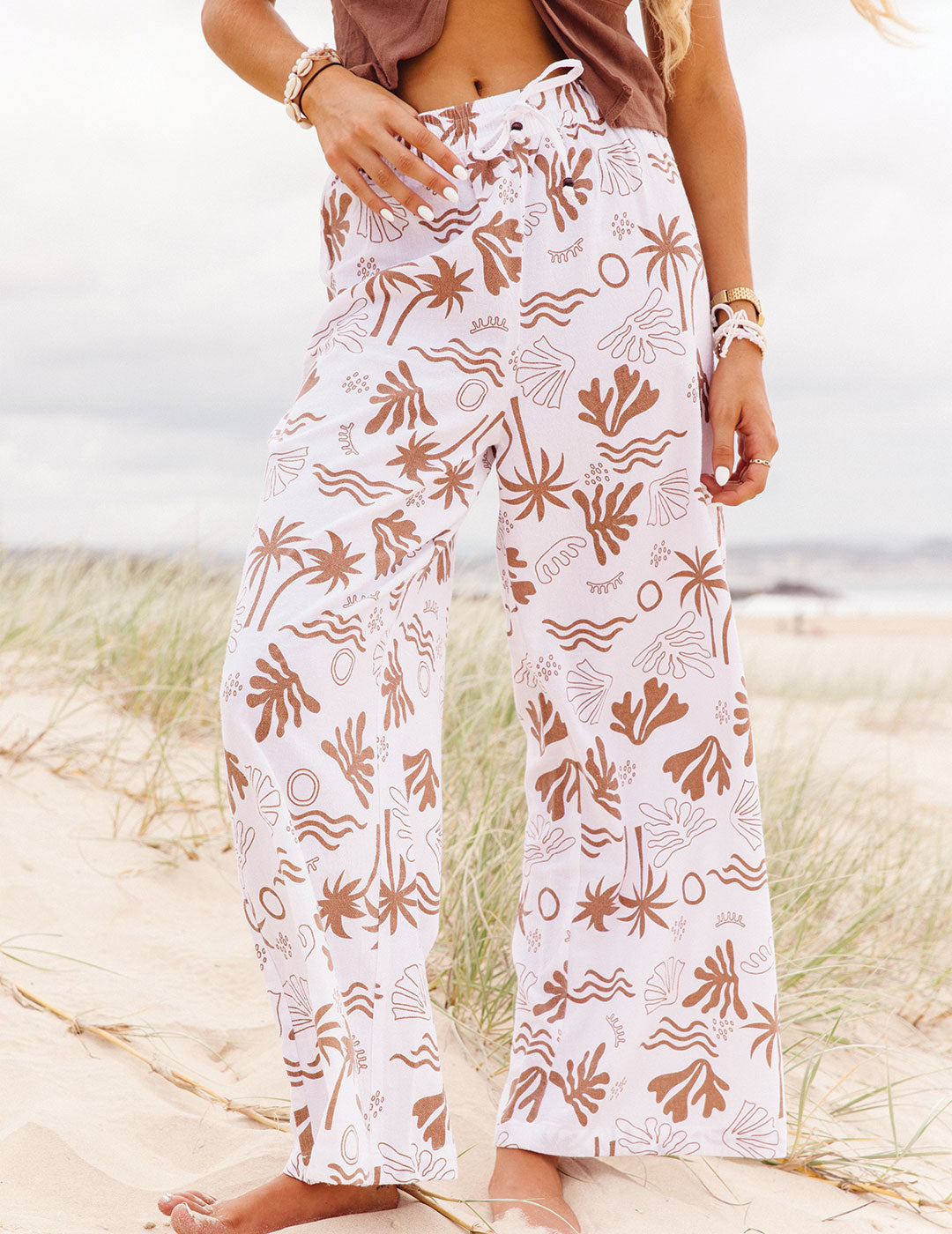 Daydream - Women's Beach Pant - White
