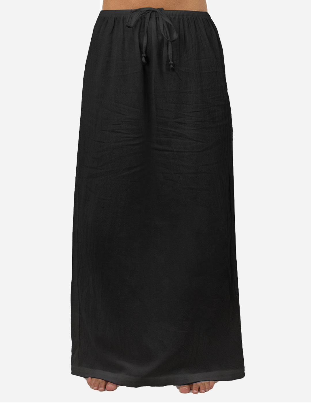 Mya - Women's Maxi Skirt - Black