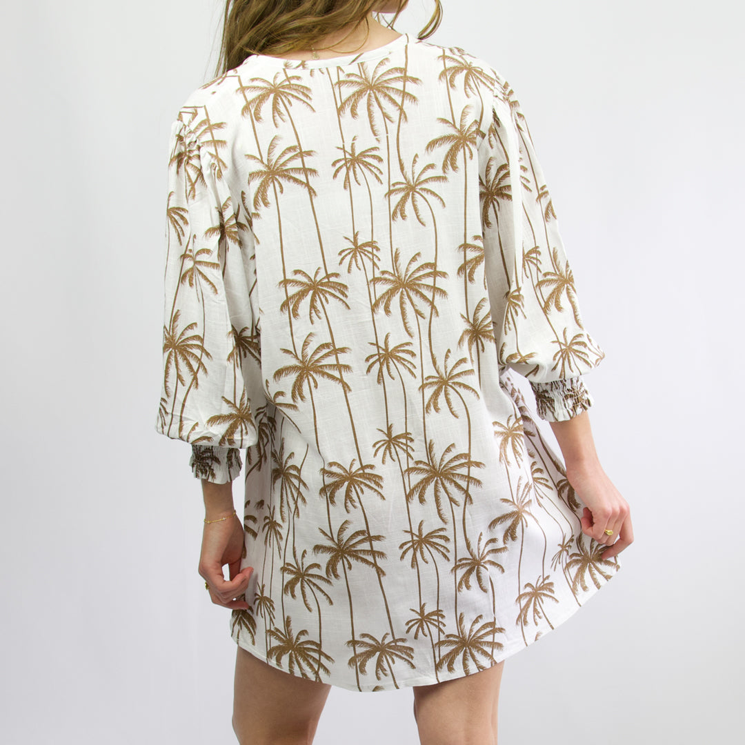 SOBI Womens beach cover dress WHITE