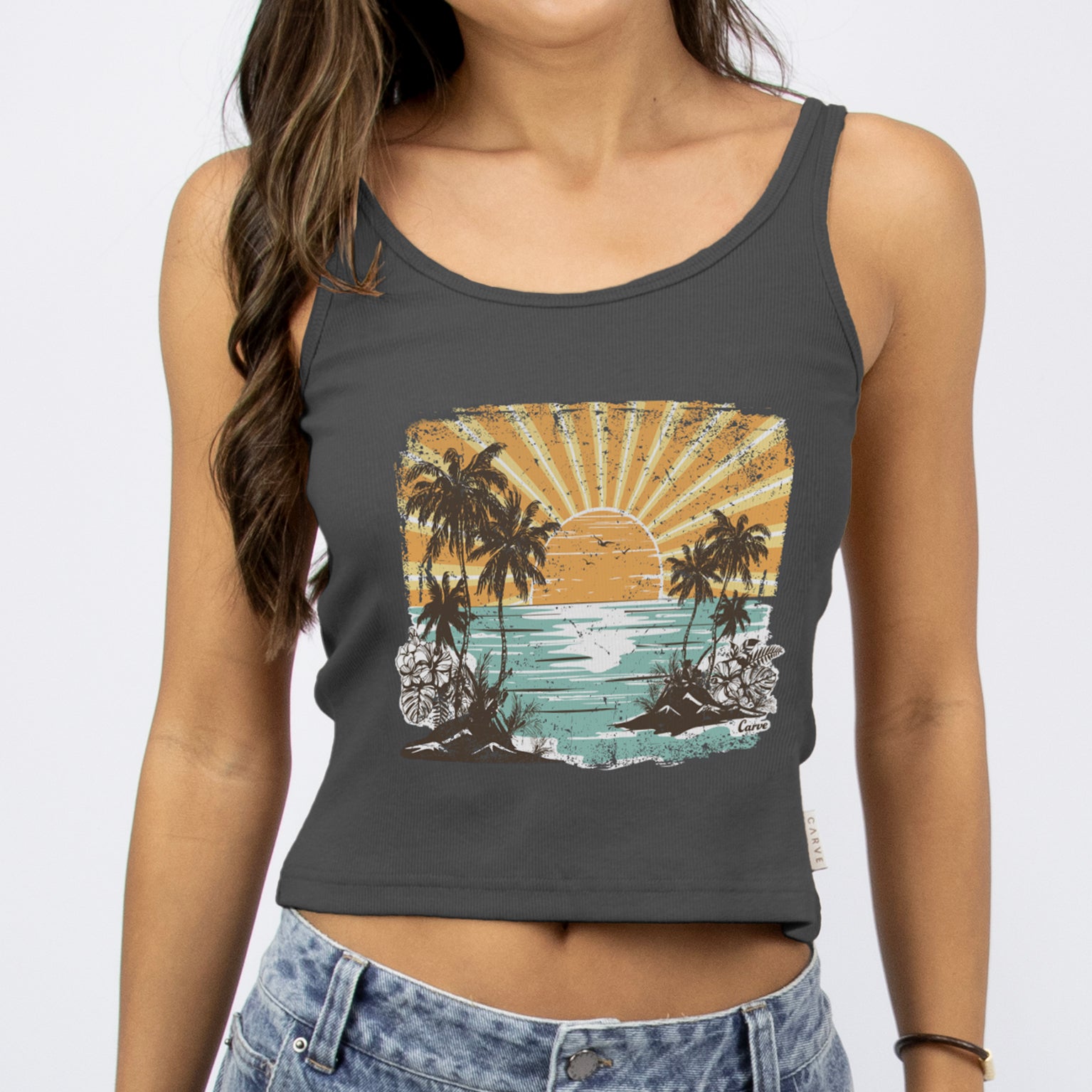 OASIS - Women's tank top - Charcoal