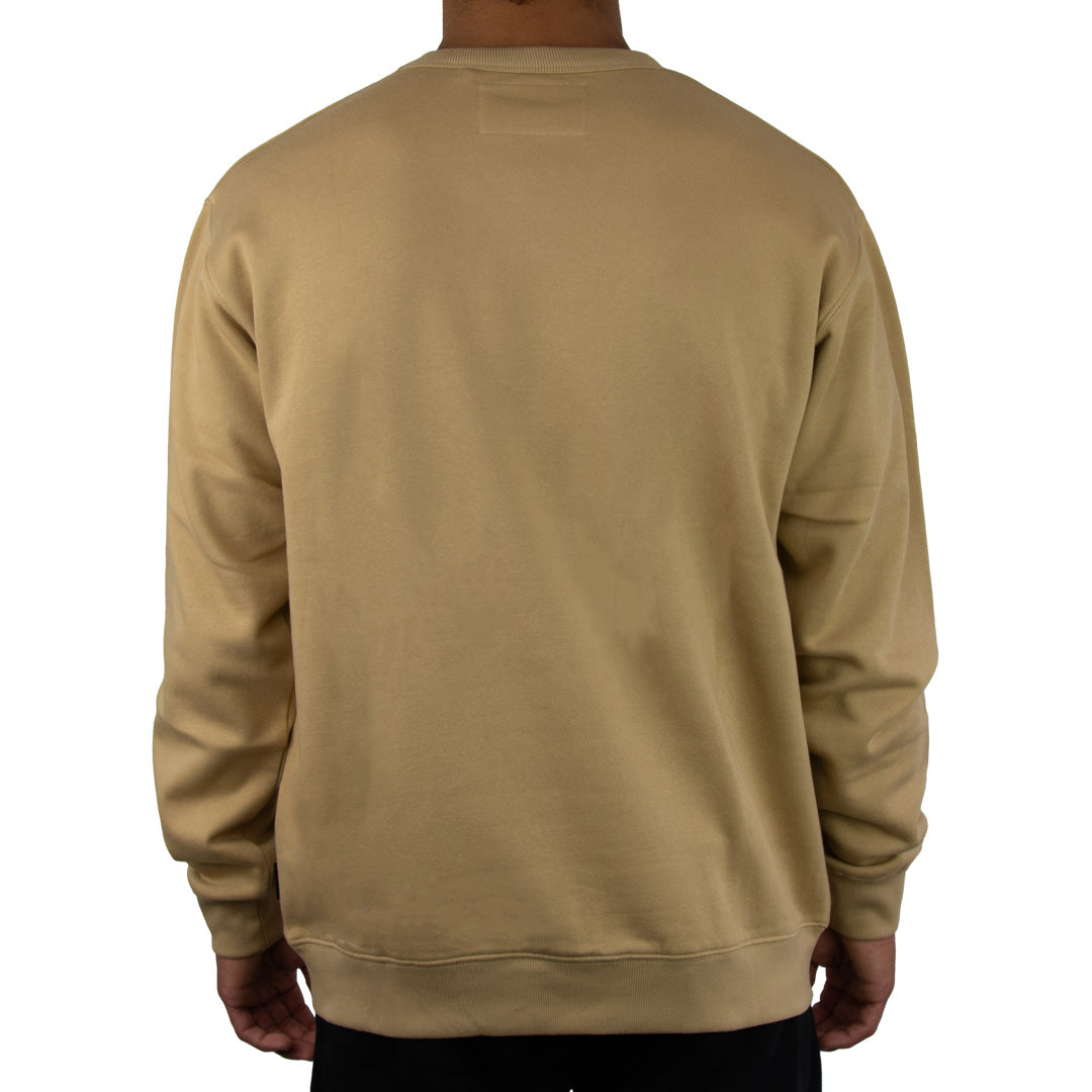 Highway - Boy's Crew Neck Sweatshirt - Dark Sand