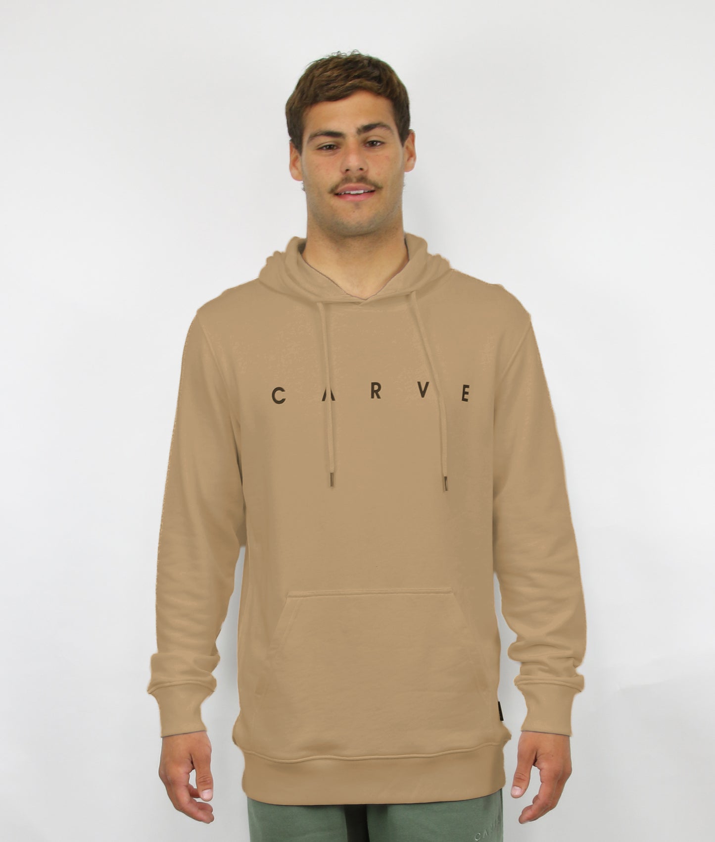 Legacy Men's Pull Over Hoodie - Caramel
