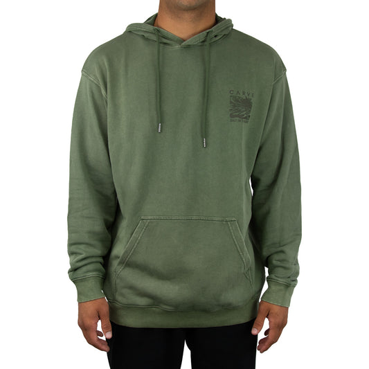 Finals - Boys Pull Over Hoodie Vintage Wash - Clover Green