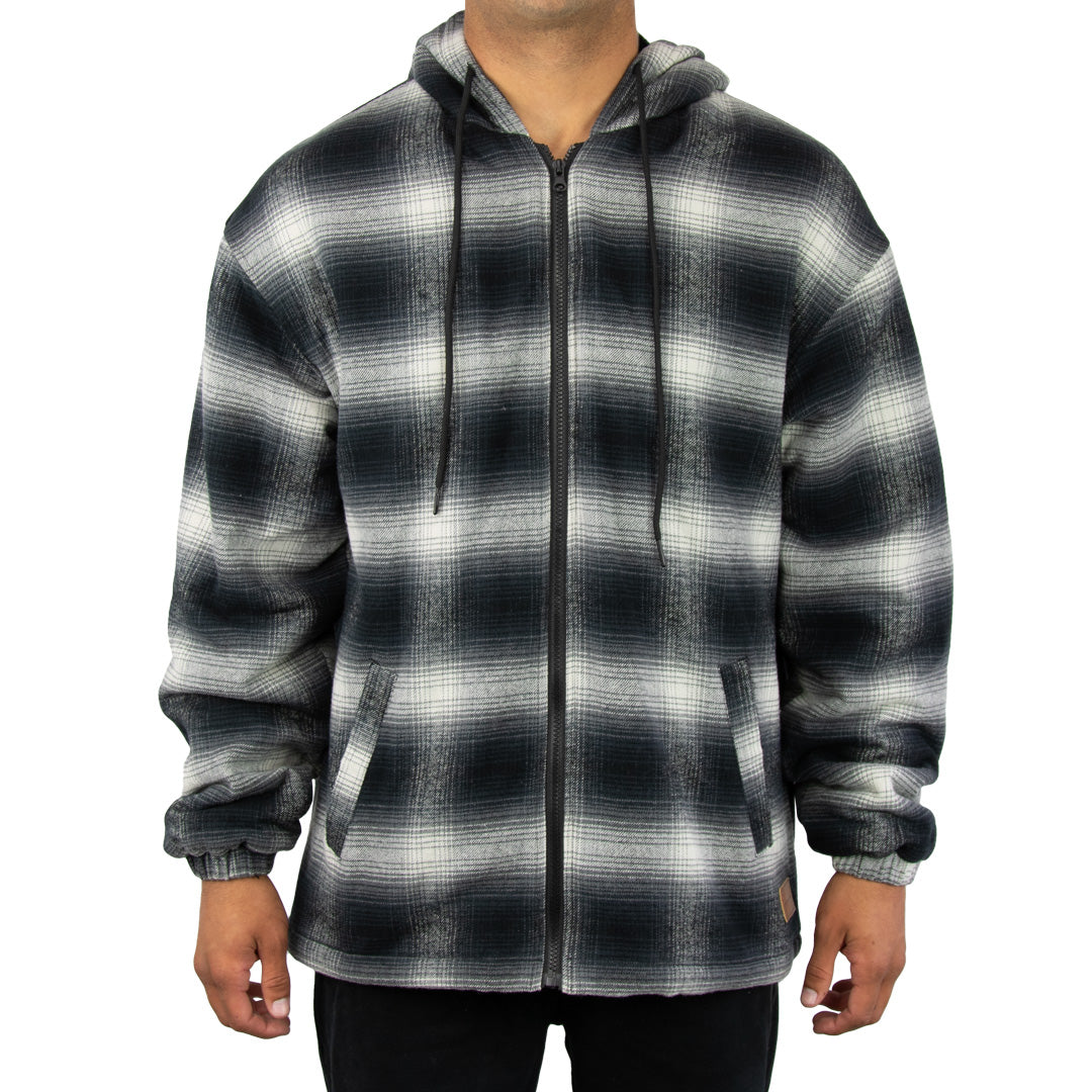 Hesperus - Boy's Sherpa Lined Jacket - Charcoal Stone